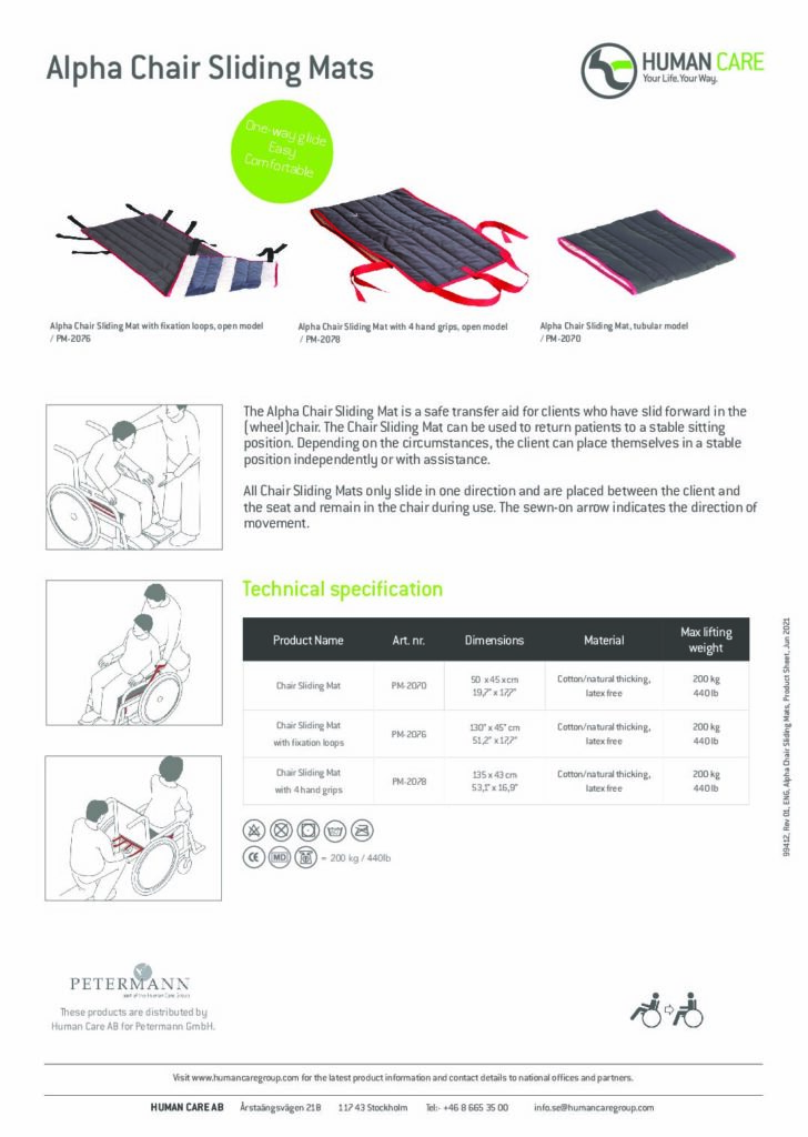 Alpha® Sliding Mat - Petermann